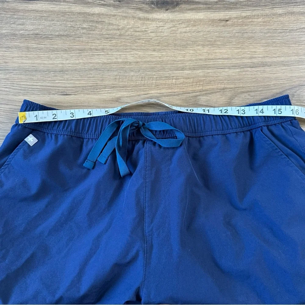 Figs Mesh-Lined Jogger Scrub Pants Mens Large Navy Blue #M21SW2036‎ Tansen FREEx